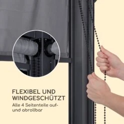 Grandezza Cortina Gartenpavillon 3x3m 4 Seitenteile -Einrichtungsgeschäft 10035865 de 0003 logo