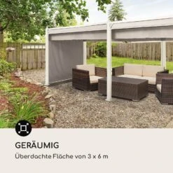 Pantheon Cortina Pavillon Mit Dach 3x6m 4 Seitenteile -Einrichtungsgeschäft 10035885 de 0004 logo
