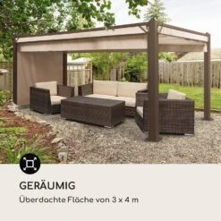 Pantheon Cortina Rust Pavillon Mit Dach 3x4 M 4 Seitenteile -Einrichtungsgeschäft 10035895 de 0004 logo