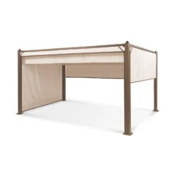 Pantheon Cortina Rust Pavillon Mit Dach 3x4 M 4 Seitenteile