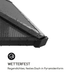 Pantheon Solid Sky Ambient Solar Pavillon Mit Grauem Dach 3x3m Polycarbonat Aluminium -Einrichtungsgeschäft 10035899 de 0005 logo