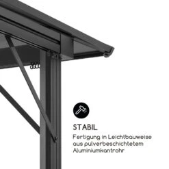 Pantheon Solid Sky Ambient Solar Pavillon Mit Grauem Dach 3x3m Polycarbonat Aluminium -Einrichtungsgeschäft 10035899 de 0006 logo