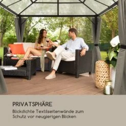 Pantheon Solid Sky Pavillon-Seitenwände 3x3 4 Stück 140g/m² -Einrichtungsgeschäft 10035901 de 0002 logo