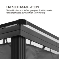 Pantheon Solid Sky Pavillon-Seitenwände 3x3 4 Stück 140g/m² -Einrichtungsgeschäft 10035901 de 0004 logo