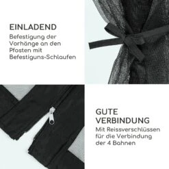 Pantheon Solid Sky Ambient Solar Seitenwände 3x3 M Moskito -Einrichtungsgeschäft 10035905 de 0006 logo