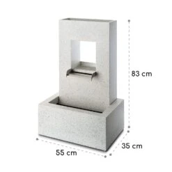 Bloomingstone Brunnen Gartenbrunnen Zierbrunnen 20W Pumpe Zink LED 17 Bloomingstone Brunnen Gartenbrunnen Zierbrunnen 20W Pumpe Zink LED -Einrichtungsgeschäft 10035916 yy 0008 logo