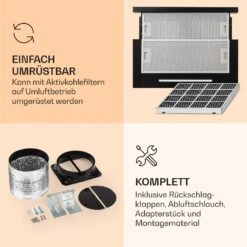 Mariana Neo 60 Flachschirmhaube 60cm 640 M³/h Abluft LED -Einrichtungsgeschäft 10035926 de 0006 logo