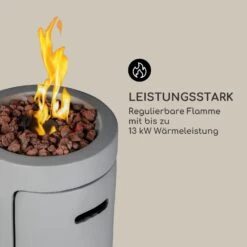 Crete Gas-Feuerstelle 13 KW Flüssiggas Edelstahl -Einrichtungsgeschäft 10035932 de 0003 logo