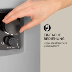 Crete Gas-Feuerstelle 13 KW Flüssiggas Edelstahl -Einrichtungsgeschäft 10035932 de 0004 logo