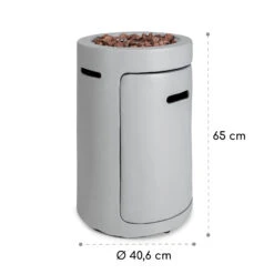 Crete Gas-Feuerstelle 13 KW Flüssiggas Edelstahl -Einrichtungsgeschäft 10035932 yy 0008 logo