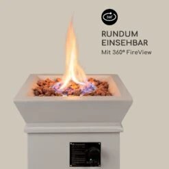 Prati Gas-Feuerstelle 13 KW Elektrisches Zündsystem Lavasteine Inkl. Regenschutz -Einrichtungsgeschäft 10035935 de 0005 logo