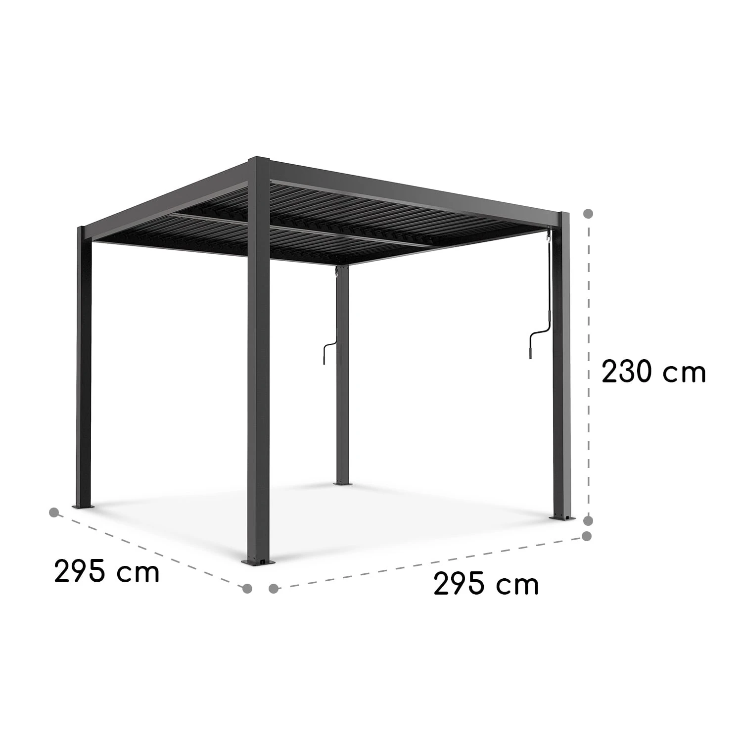 Pantheon Climax Ambient 3x3 M 4 Eckpfosten Bioklimatisches Dach 11 Pantheon Climax Ambient 3x3 M 4 Eckpfosten Bioklimatisches Dach – Bild 9