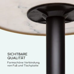 Patras Jewel Marmor-Tisch Jugendstil Ø: 57,5 Cm H: 75 Cm Gusseiserner Standfuß -Einrichtungsgeschäft 10035982 de 0006 logo