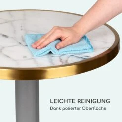 Patras Jewel Marmor-Tisch Jugendstil Ø: 57,5 Cm H: 75 Cm Gusseiserner Standfuß -Einrichtungsgeschäft 10035983 de 0004 logo