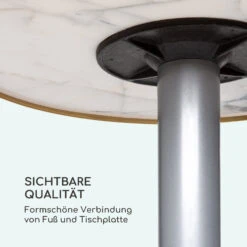 Patras Jewel Marmor-Tisch Jugendstil Ø: 57,5 Cm H: 75 Cm Gusseiserner Standfuß -Einrichtungsgeschäft 10035983 de 0006 logo