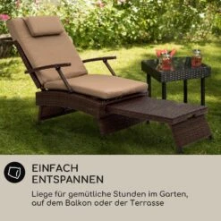 Kos Lounger Liegestuhl Mit Fußteil Stahlrahmen 6-Positionen 12 Kos Lounger Liegestuhl Mit Fußteil Stahlrahmen 6-Positionen -Einrichtungsgeschäft 10035991 de 0005 usp