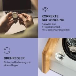 Garonne 6 Uhrenbeweger 6 Uhren 3 Geschwindigkeiten 4 Modi Bambus 9 Garonne 6 Uhrenbeweger 6 Uhren 3 Geschwindigkeiten 4 Modi Bambus -Einrichtungsgeschäft 10036043 de 0003 logo