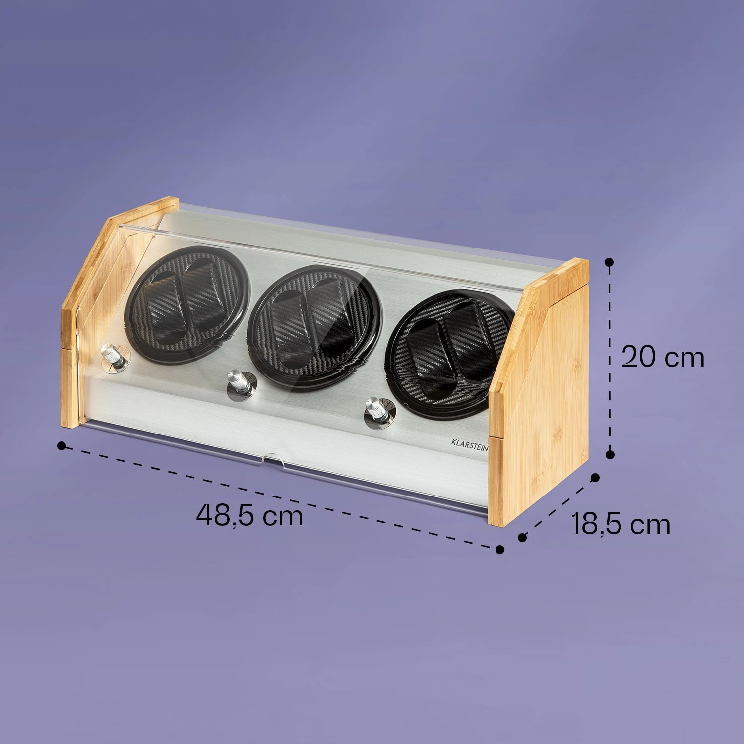 Garonne 6 Uhrenbeweger 6 Uhren 3 Geschwindigkeiten 4 Modi Bambus 7 Garonne 6 Uhrenbeweger 6 Uhren 3 Geschwindigkeiten 4 Modi Bambus – Bild 5