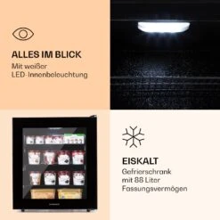 IceAge 88 Gefrierschrank 88 Liter EEK E 3 Etagen Thermostat Glasfront 11 IceAge 88 Gefrierschrank 88 Liter EEK E 3 Etagen Thermostat Glasfront -Einrichtungsgeschäft 10036066 de 0003 logo
