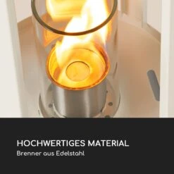 Fiamme Cilindro Ethanol-Laterne 2-Set Edelstahl-Brenner 0,3 Liter 4 H Brenndauer -Einrichtungsgeschäft 10036073 de 0005 logo