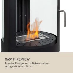 Fiamme Circulo Ethanol-Kamin Edelstahl-Brenner 1,2 Liter 4-5 H Brenndauer -Einrichtungsgeschäft 10036079 de 0003 logo