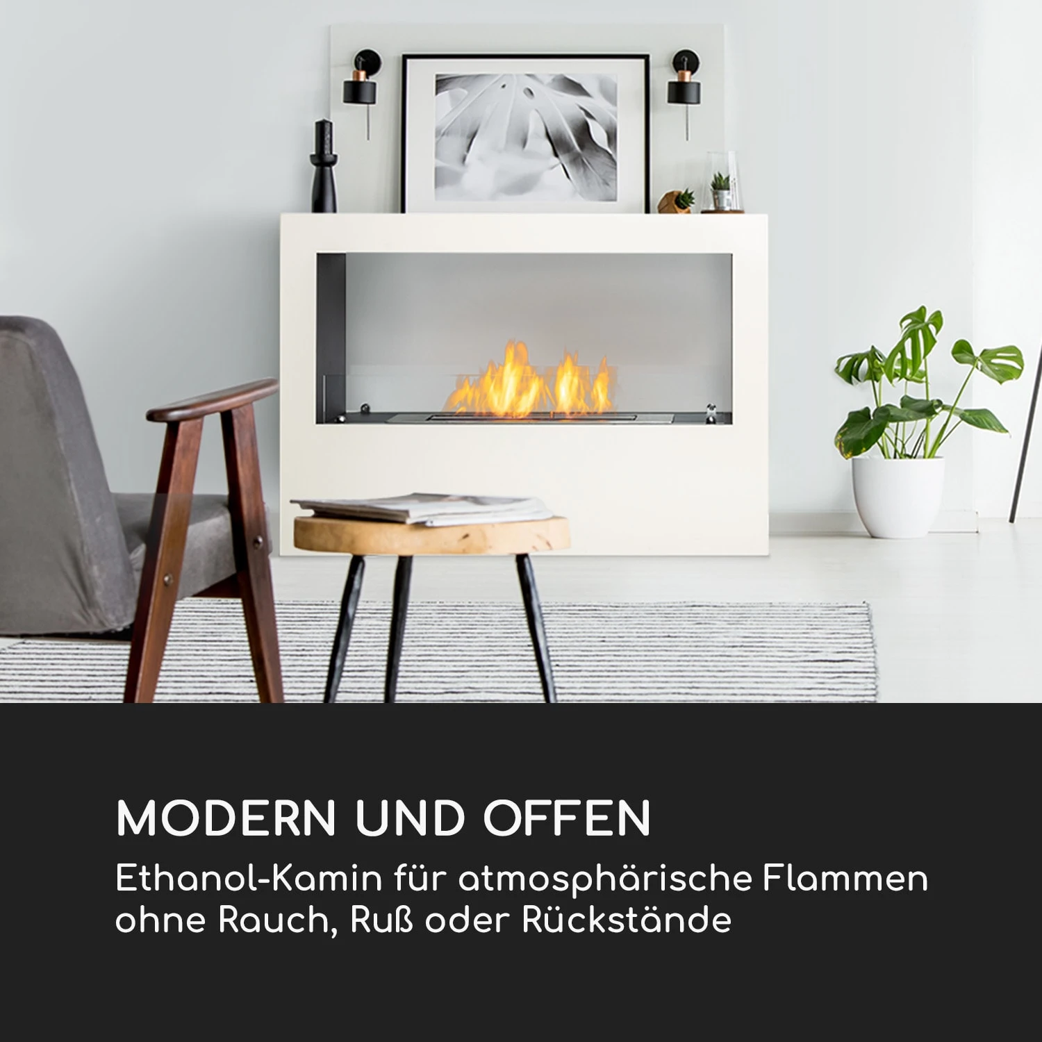 Fiamme Scoppi Ethanol-Kamin Edelstahl-Brenner 3 Liter 5-6 H Brenndauer 4 Fiamme Scoppi Ethanol-Kamin Edelstahl-Brenner 3 Liter 5-6 H Brenndauer – Bild 2
