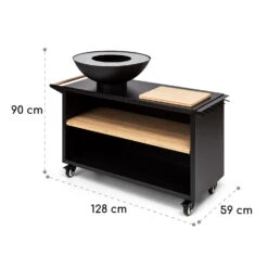 Savage 2.0 Wide Feuerschale Grill Bambus-Schneidebrett Wetterschutz -Einrichtungsgeschäft 10036090 yy 0009 logo