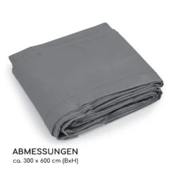 Pantheon Cortina Pergola Ersatzdach 200 G/m² Polyester-Tuch 3x6 M Inkl. Seilzug -Einrichtungsgeschäft 10036121 de 0005 dimensions