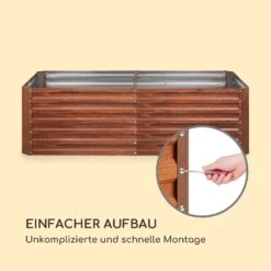 Rust Grow Hochbeet Gartenbeet Verzinktes Stahlblech Rost-Finish 16 Rust Grow Hochbeet Gartenbeet Verzinktes Stahlblech Rost-Finish -Einrichtungsgeschäft 10036158 de 0007 logo