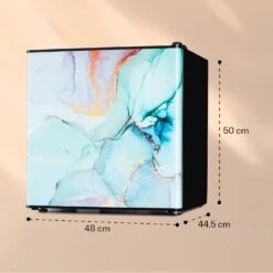 CoolArt 45L Mini-Kühlschrank EEK F Gefrierfach 1,5l Designtür -Einrichtungsgeschäft 10036181 yy 0006 logo