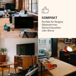 CoolArt 79L Kühl-Gefrier-Kombination EEK F Gefrierfach 9l Designtür -Einrichtungsgeschäft 10036184 de 0004 logo