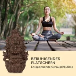 Löwenstein Wandbrunnen 2W Solar-Pumpe Polyresin 4 Weiße LED 5m Kabel -Einrichtungsgeschäft 10036333 de 0006 logo