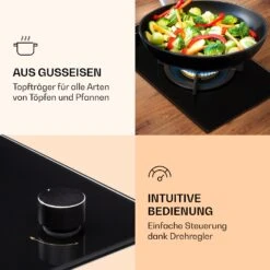 Goldflame Gaskochfeld 1 Wokbrenner Glaskeramik -Einrichtungsgeschäft 10036336 de 0003 logo