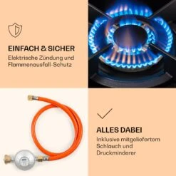 Goldflame Gaskochfeld 1 Wokbrenner Glaskeramik -Einrichtungsgeschäft 10036336 de 0005 logo