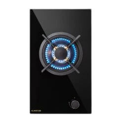 Goldflame Gaskochfeld 1 Wokbrenner Glaskeramik