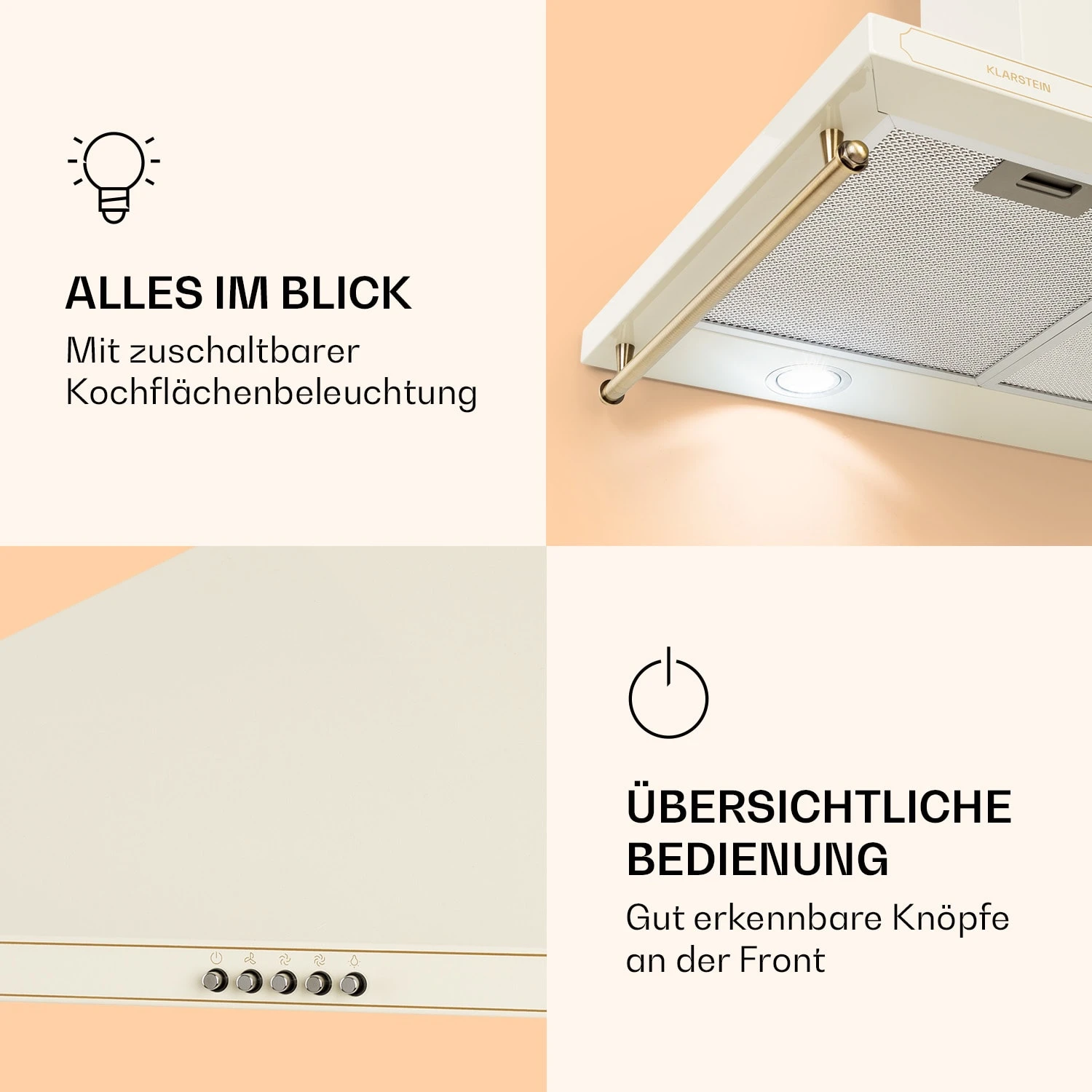 Victoria 90 Dunstabzugshaube 90cm Retro-Design 644,5m³/h 2 LED-Lampen 6 Victoria 90 Dunstabzugshaube 90cm Retro-Design 644,5m³/h 2 LED-Lampen – Bild 4