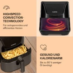 AeroVital Deluxe Heißluftfritteuse 1700W 5,4 Liter Edelstahl -Einrichtungsgeschäft 10036476 de 0005 logo