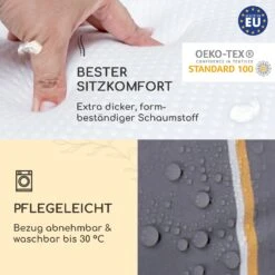 Sylt Polsterauflage Sesselauflage Kopfkissen Polyester 50x120x9cm -Einrichtungsgeschäft 10037357 de 0004 logo