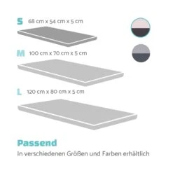 Finn Hundebett Waschbar Rutschfest Atmungsaktiv PE / Vlies Größe S -Einrichtungsgeschäft 10037521 de 0006 logo