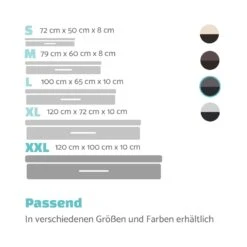 Balu Hundebett Hundekissen | Waschbar | Orthopädisch | Rutschfest | Atmungsaktiver Memory-Schaum | Größe XXL (120 X 10 X 100 Cm) -Einrichtungsgeschäft 10037558 de 0007 logo