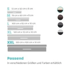 Balu Hundebett Hundekissen | Waschbar | Orthopädisch | Rutschfest | Atmungsaktiver Memory-Schaum | Größe XXL (120 X 10 X 100 Cm) -Einrichtungsgeschäft 10037563 de 0007 logo