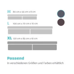 Hundebett Hundematte | Waschbar | Orthopädisch | Rutschfest | Atmungsaktiv | Klappbar Memory-Schaum | Größe XL (120 X 10 X 85 Cm) 15 Hundebett Hundematte | Waschbar | Orthopädisch | Rutschfest | Atmungsaktiv | Klappbar Memory-Schaum | Größe XL (120 X 10 X 85 Cm) -Einrichtungsgeschäft 10037571 de 0007 logo