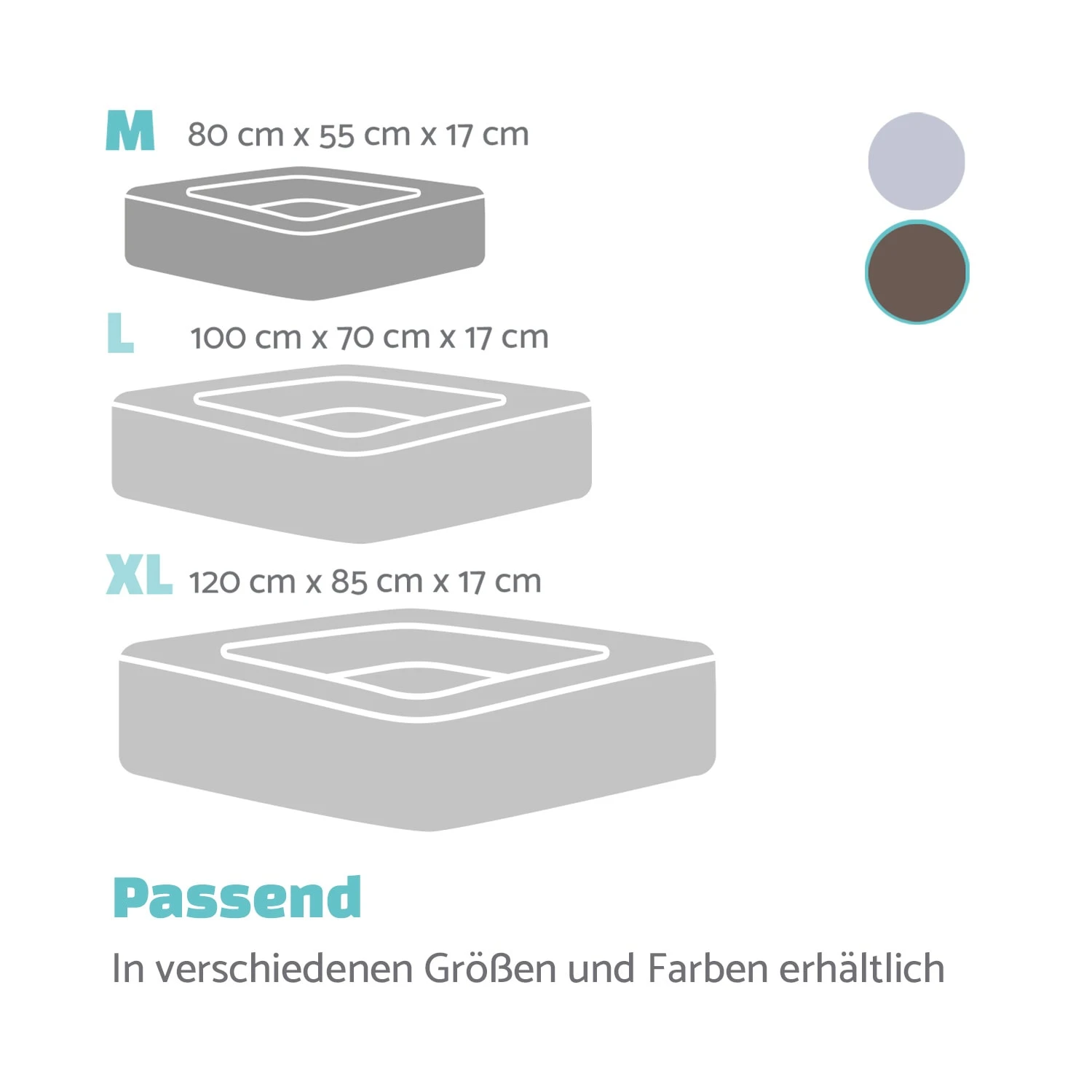 Bruno Hundebett Waschbar Orthopädisch Rutschfest Memory-Schaum Größe M 9 Bruno Hundebett Waschbar Orthopädisch Rutschfest Memory-Schaum Größe M – Bild 7