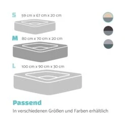 Emma Hundebett Waschbar Rutschfest Atmungsaktiv Wendematratze -Einrichtungsgeschäft 10037605 de 0007 logo