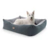Emma Hundebett Hundekorb | Waschbar | Rutschfest | Atmungsaktiv | Wendematratze | Kissen | Größe L (100 X 30 X 90 Cm) -Einrichtungsgeschäft 10037612 yy 0001 titel