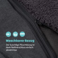 Odin Hundesofa Ersatzbezug | Waschbar | Rutschfest | Atmungsaktiv | Größe M (100 X 12 X 80 Cm) -Einrichtungsgeschäft 10037615 de 0002 logo