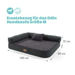 Odin Hundesofa Ersatzbezug | Waschbar | Rutschfest | Atmungsaktiv | Größe M (100 X 12 X 80 Cm) -Einrichtungsgeschäft 10037615 de 0004 logo