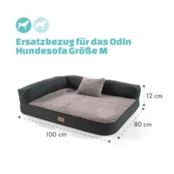 Odin Hundesofa Ersatzbezug | Waschbar | Rutschfest | Atmungsaktiv | Größe M (100 X 12 X 80 Cm) -Einrichtungsgeschäft 10037660 de 0004 logo