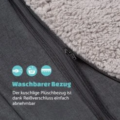 Odin Hundesofa Ersatzbezug | Waschbar | Rutschfest | Atmungsaktiv | Größe L (120 X 12 X 80 Cm) -Einrichtungsgeschäft 10037661 de 0002 logo