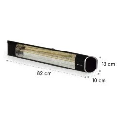 Dark Wave Infrarot-Heizstrahler 2000W Goldbeschichtete Carbonröhre IP65 Aluminium 22 Dark Wave Infrarot-Heizstrahler 2000W Goldbeschichtete Carbonröhre IP65 Aluminium -Einrichtungsgeschäft 10037730 yy 0010 dimensions